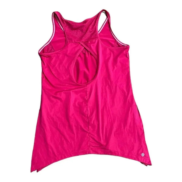 Nanette Lepore Pink Solid Workout Tank M - Picture 2 of 6